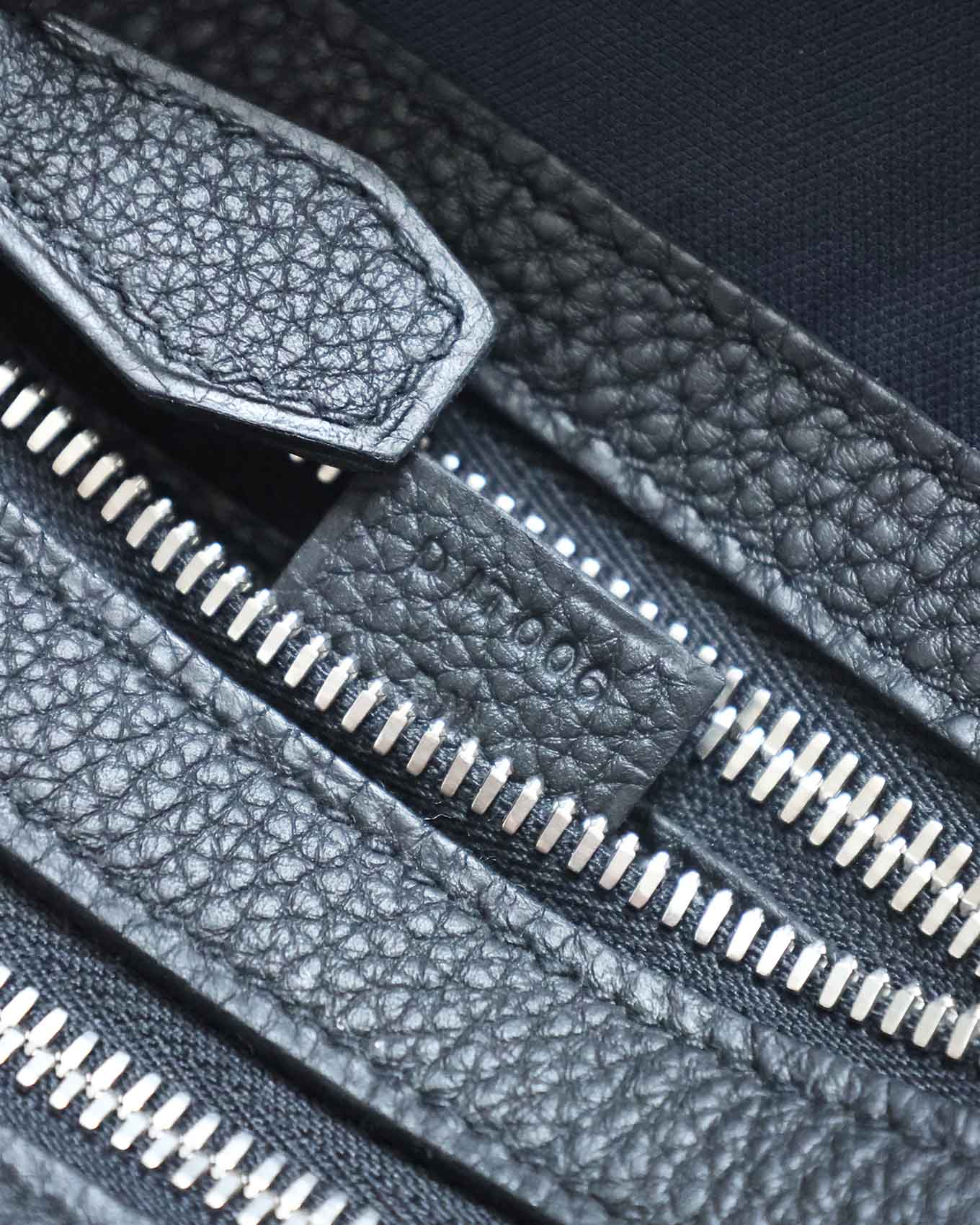 Hermès Black Togo Cityslide Waistbag PM 2019