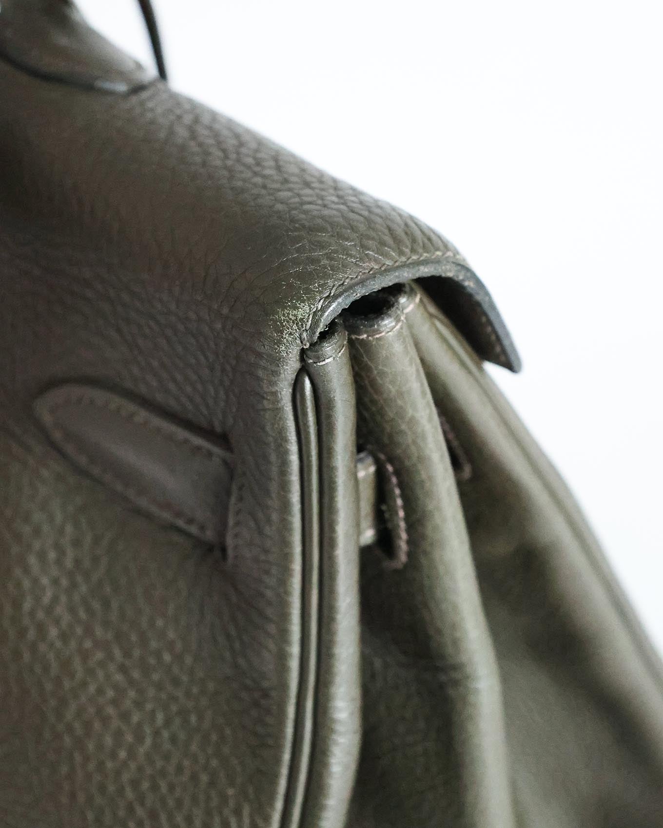 Hermès Kelly 50 Voyage Khaki Green Togo 2002