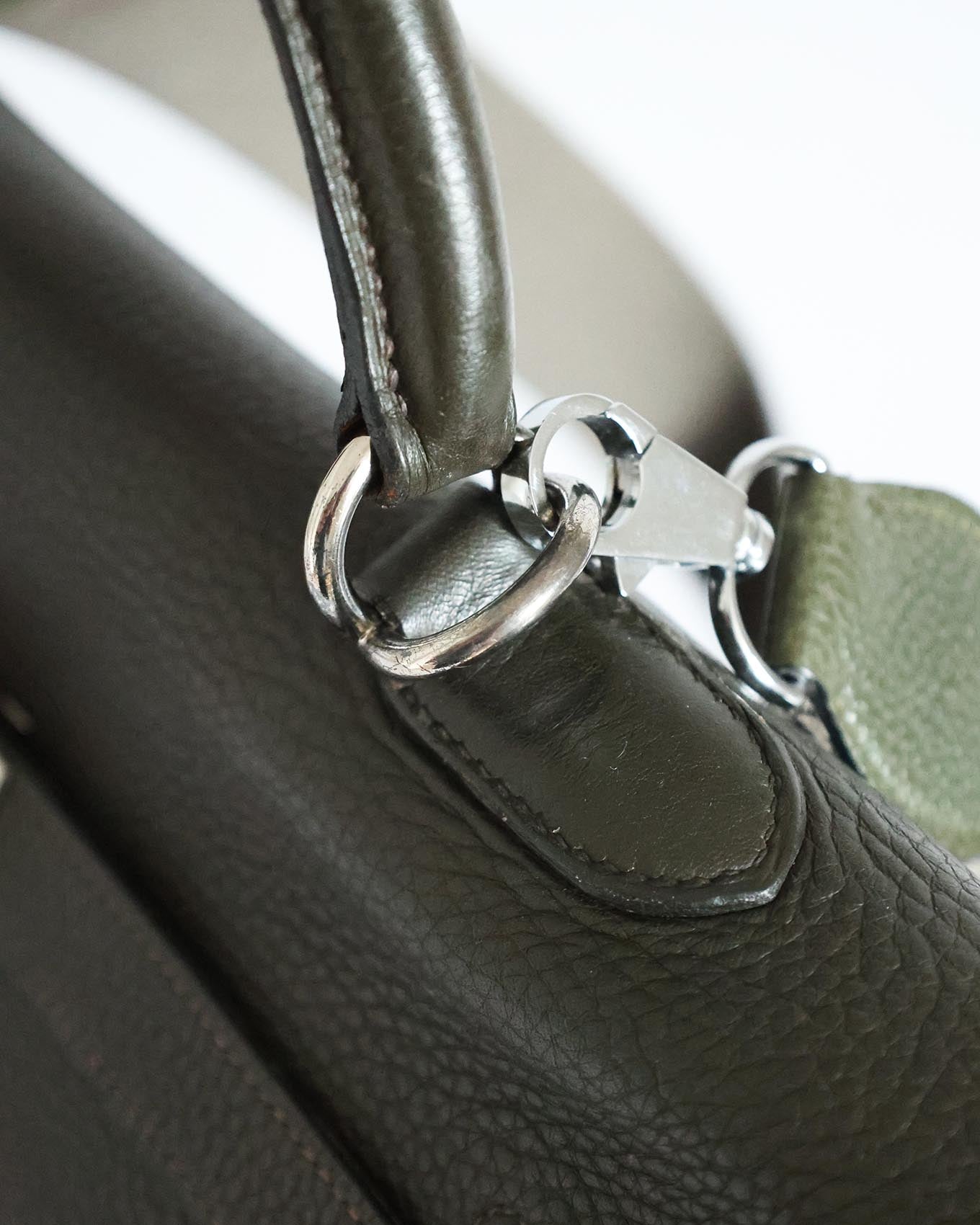 Hermès Kelly 50 Voyage Khaki Green Togo 2002