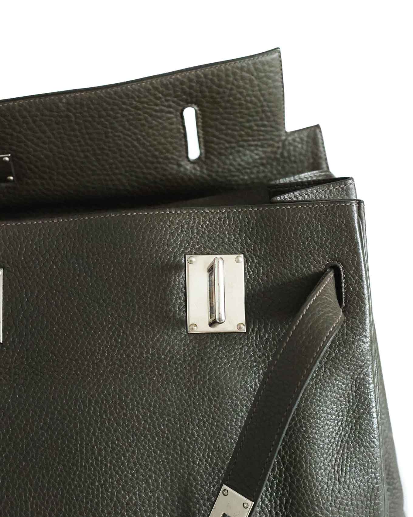 Hermès Kelly 50 Voyage Khaki Green Togo 2002