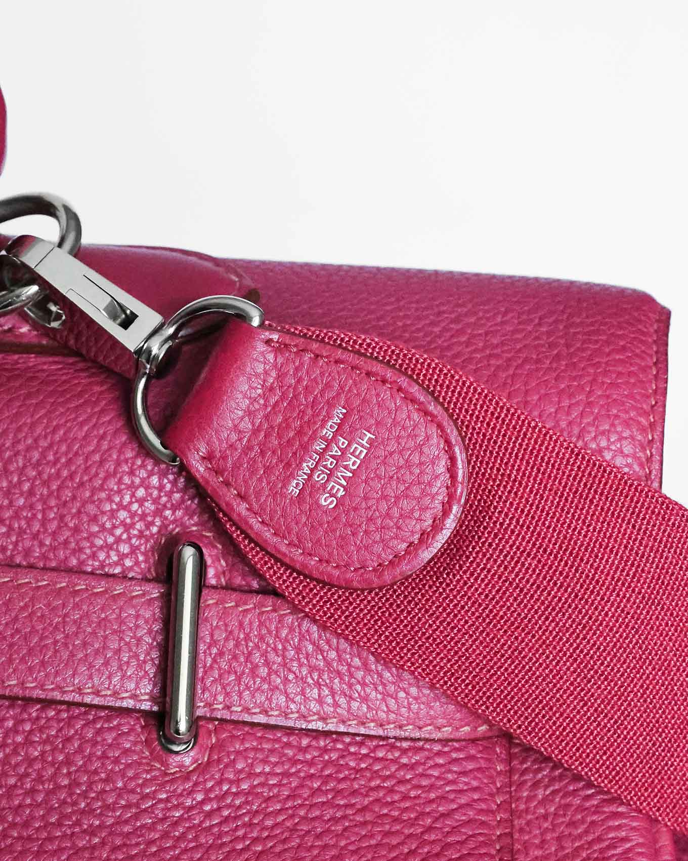 Hermès Kelly 50 Voyage Rubis Clémence 2010