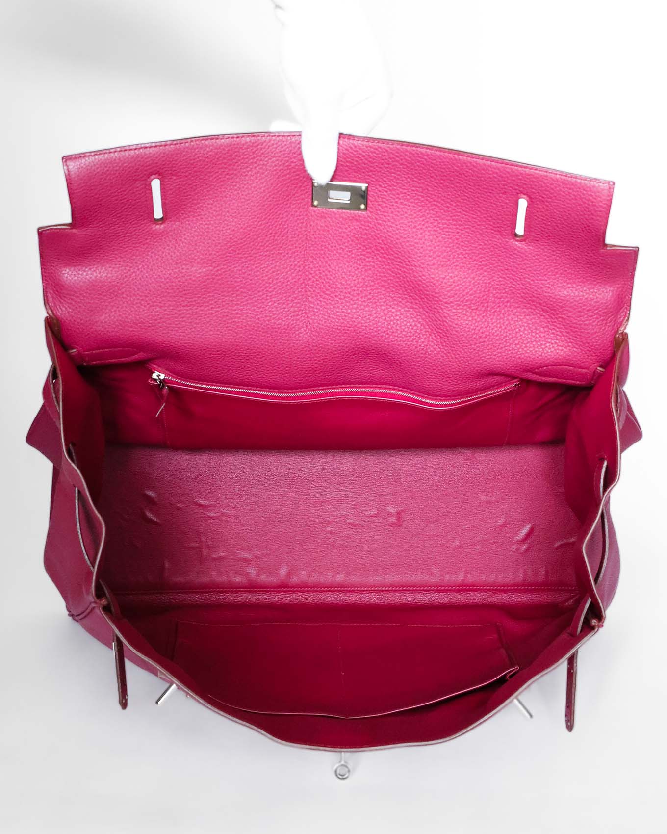 Hermès Kelly 50 Voyage Rubis Clémence 2010