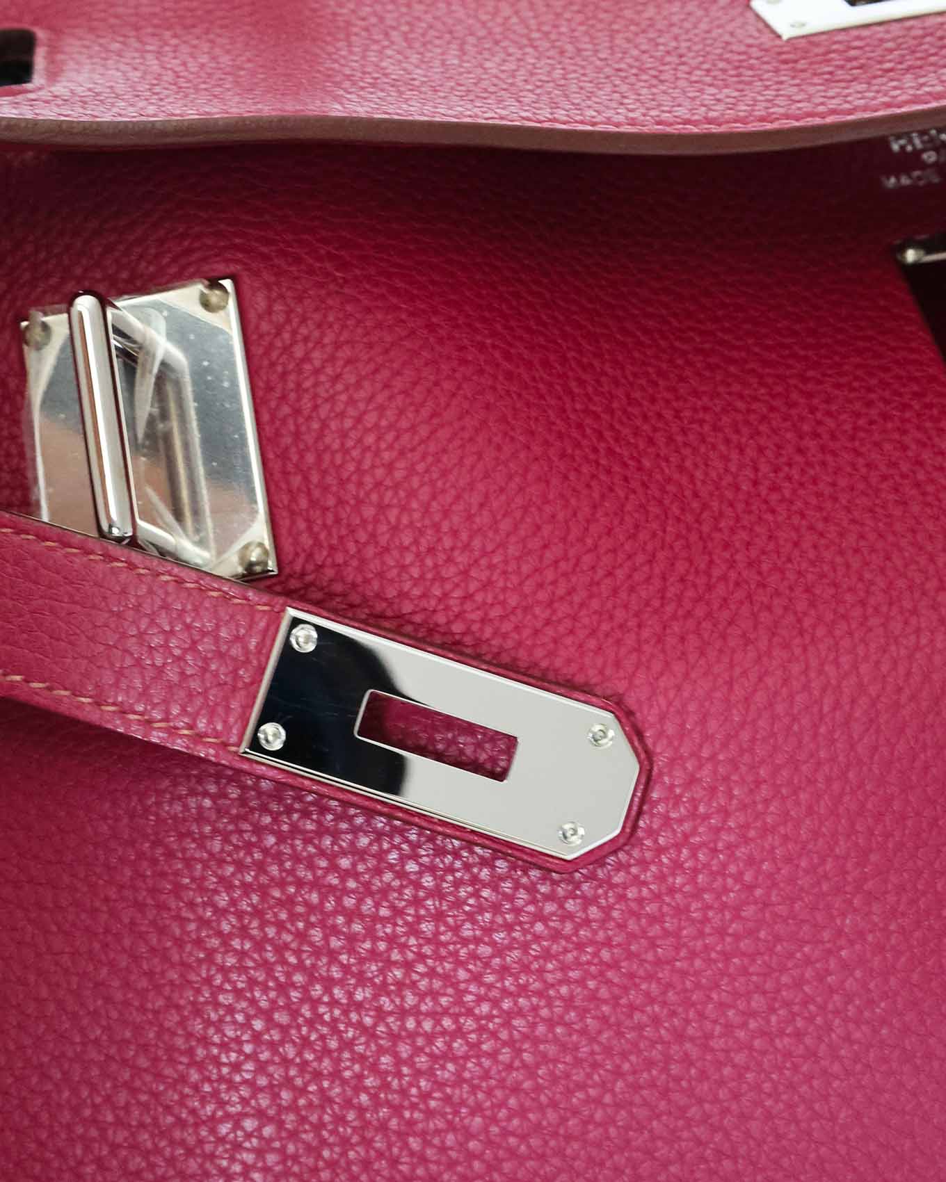 Hermès Kelly 50 Voyage Rubis Clémence 2010