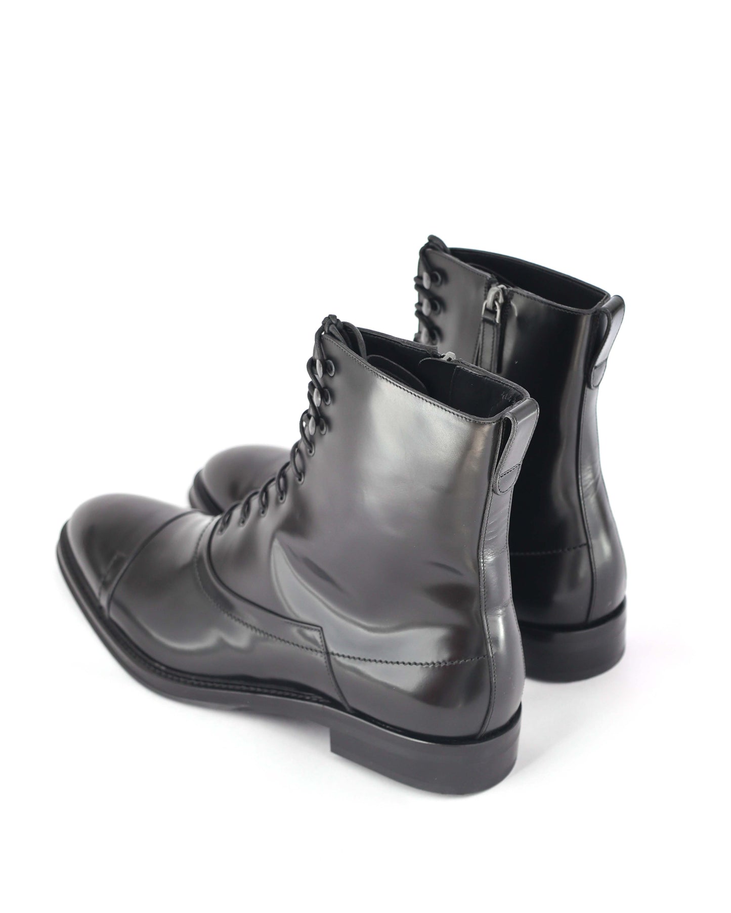Berluti by Haider Ackermann FW17 Bergen Lace Leather Boots