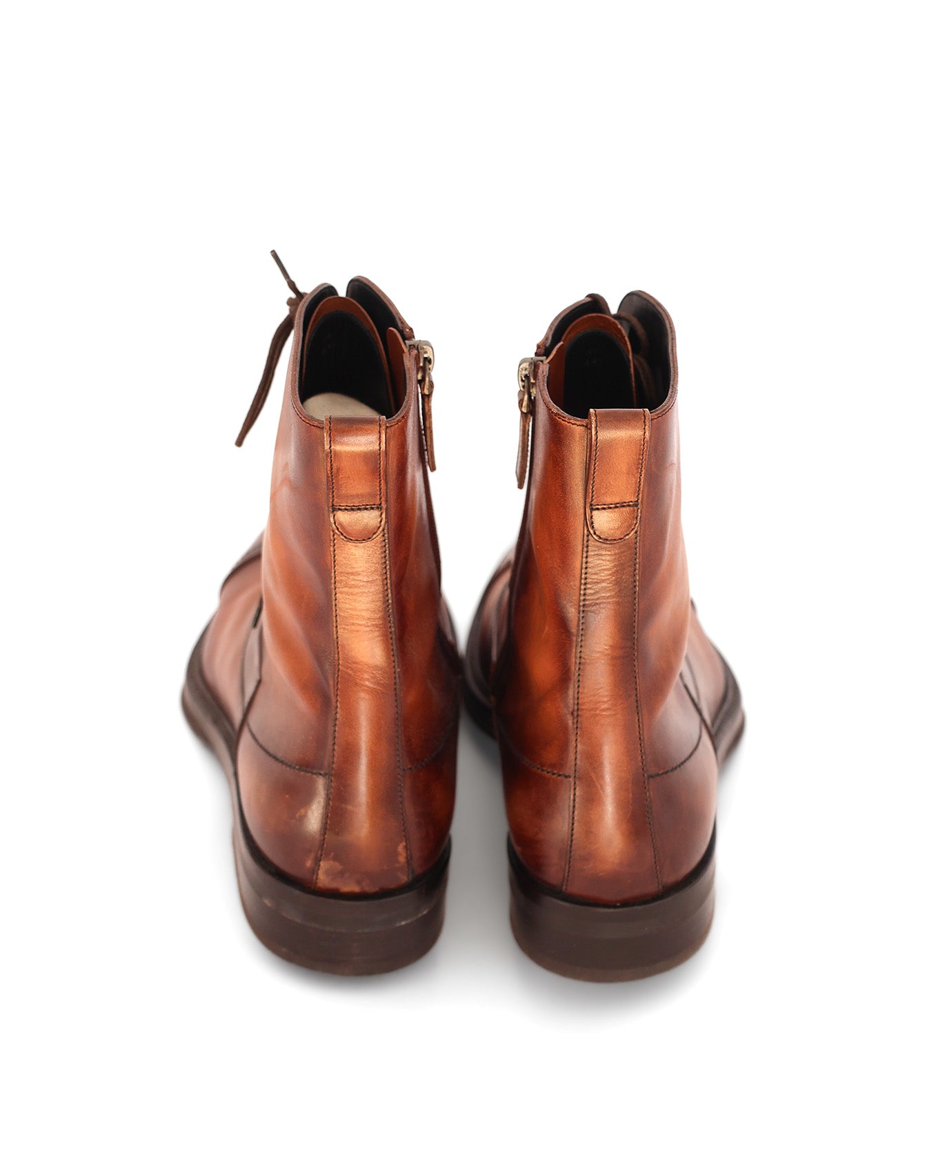 Berluti by Haider Ackermann FW17 Bergen Lace Leather Boots (10 / EU44)