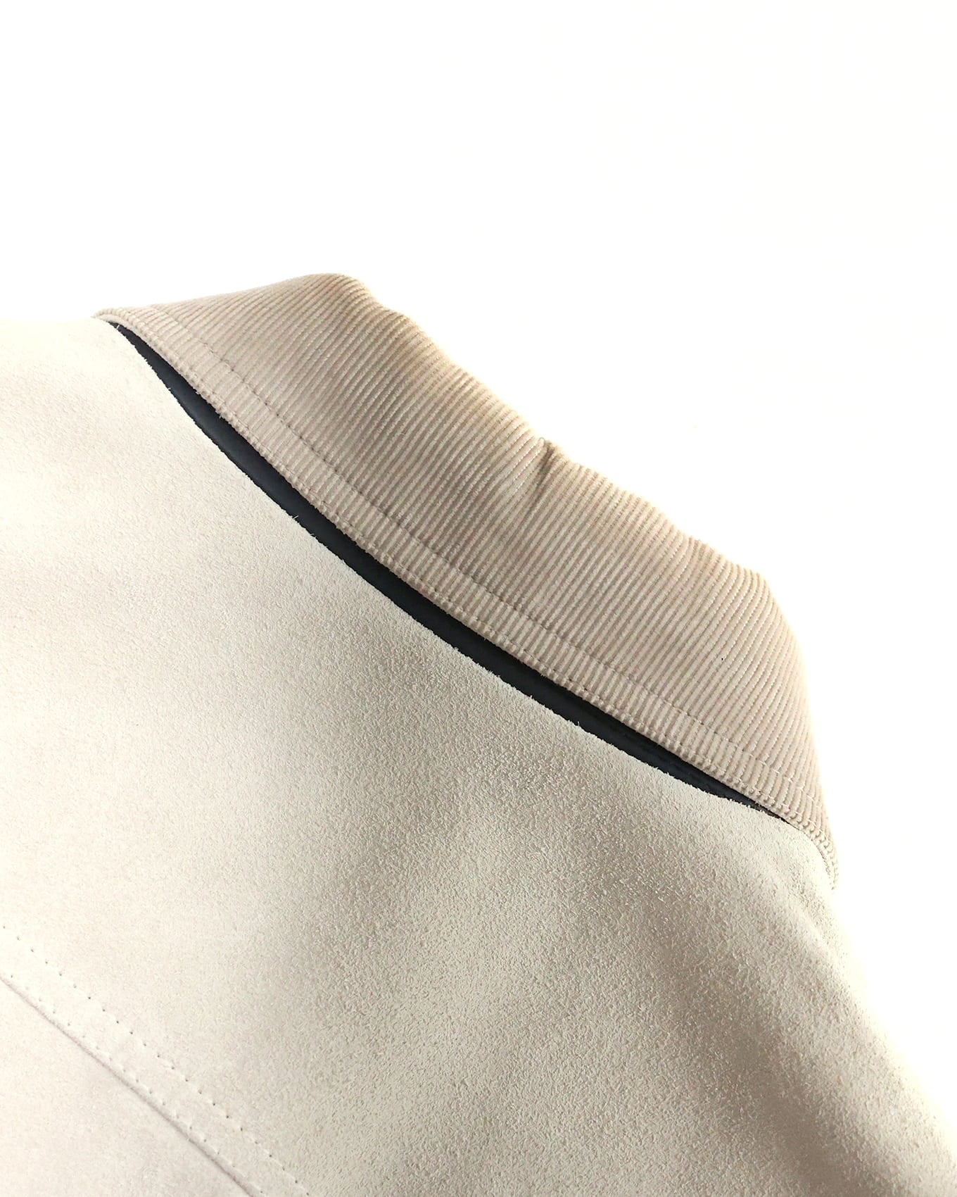 Berluti by Haider Ackermann FW17 Grey Suede Trucker Jacket