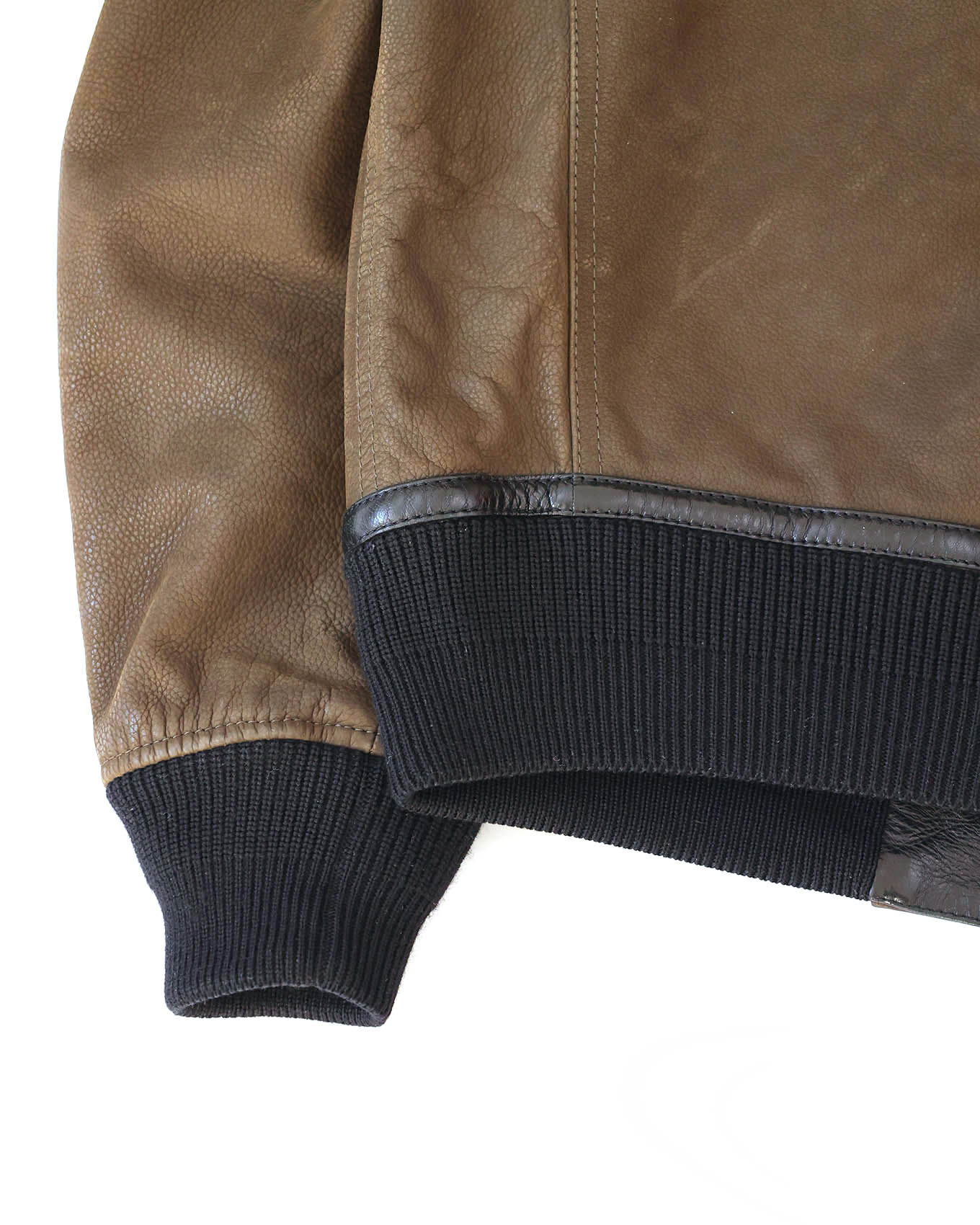 Berluti by Haider Ackermann FW17 Khaki Capsule Bomber Jacket