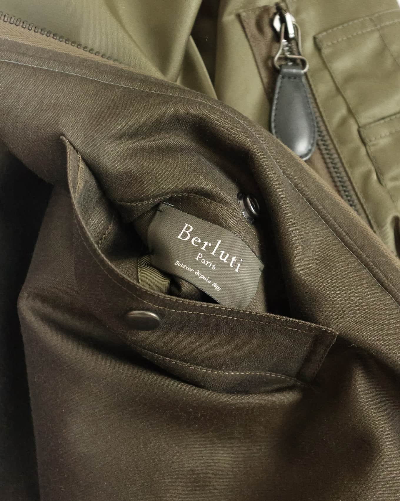 Berluti by Haider Ackermann FW17 Runway Bomber Jacket Prototype