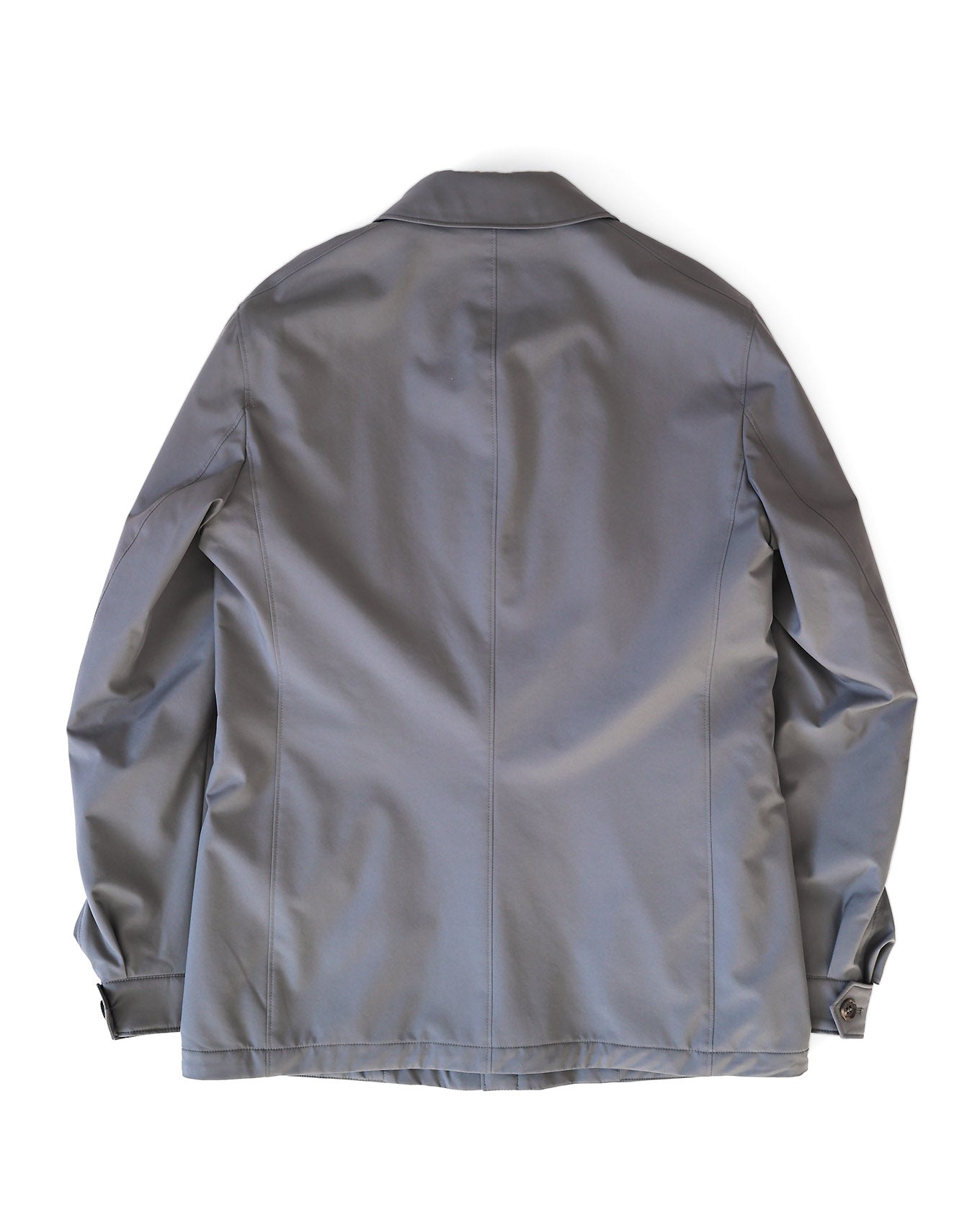 Loro Piana Grey Storm System Zip Up Jacket