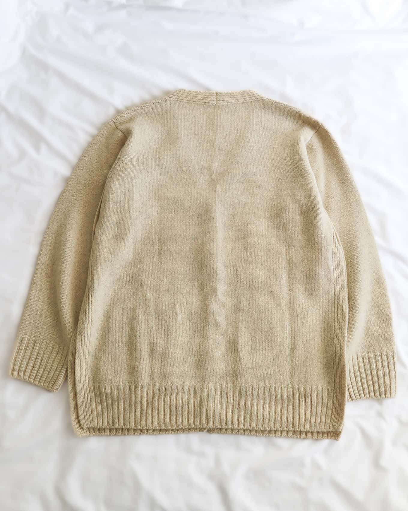 Old Céline by Phoebe Philo Oversized Side Slit Knit Cardigan | 2 5J31 / 4816 | ELUXE STORE