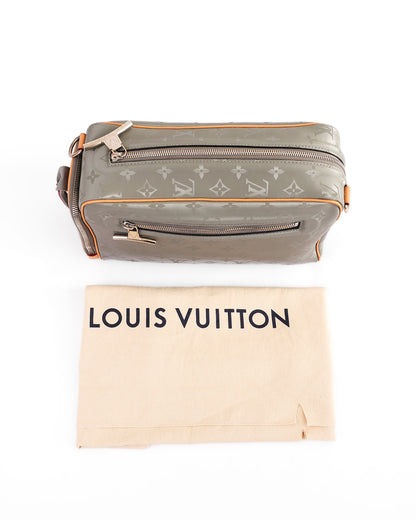 Louis Vuitton FW18 Mens Runway Titanium Camera Bag Sample