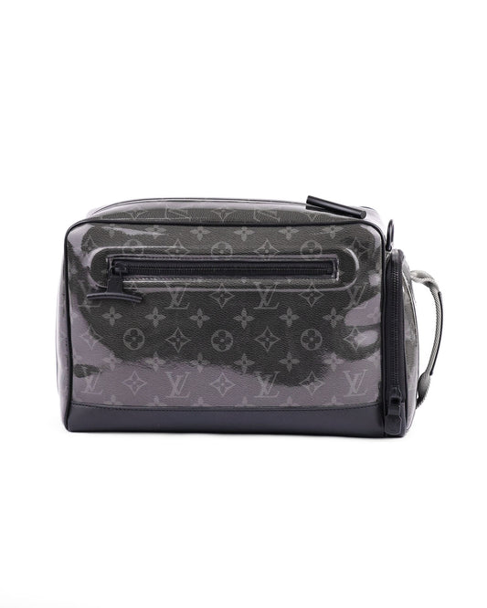 Louis Vuitton FW18 Mens Runway Black Glaze Camera Bag Sample