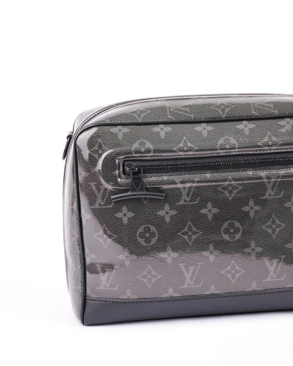 Louis Vuitton FW18 Mens Runway Black Glaze Camera Bag Sample