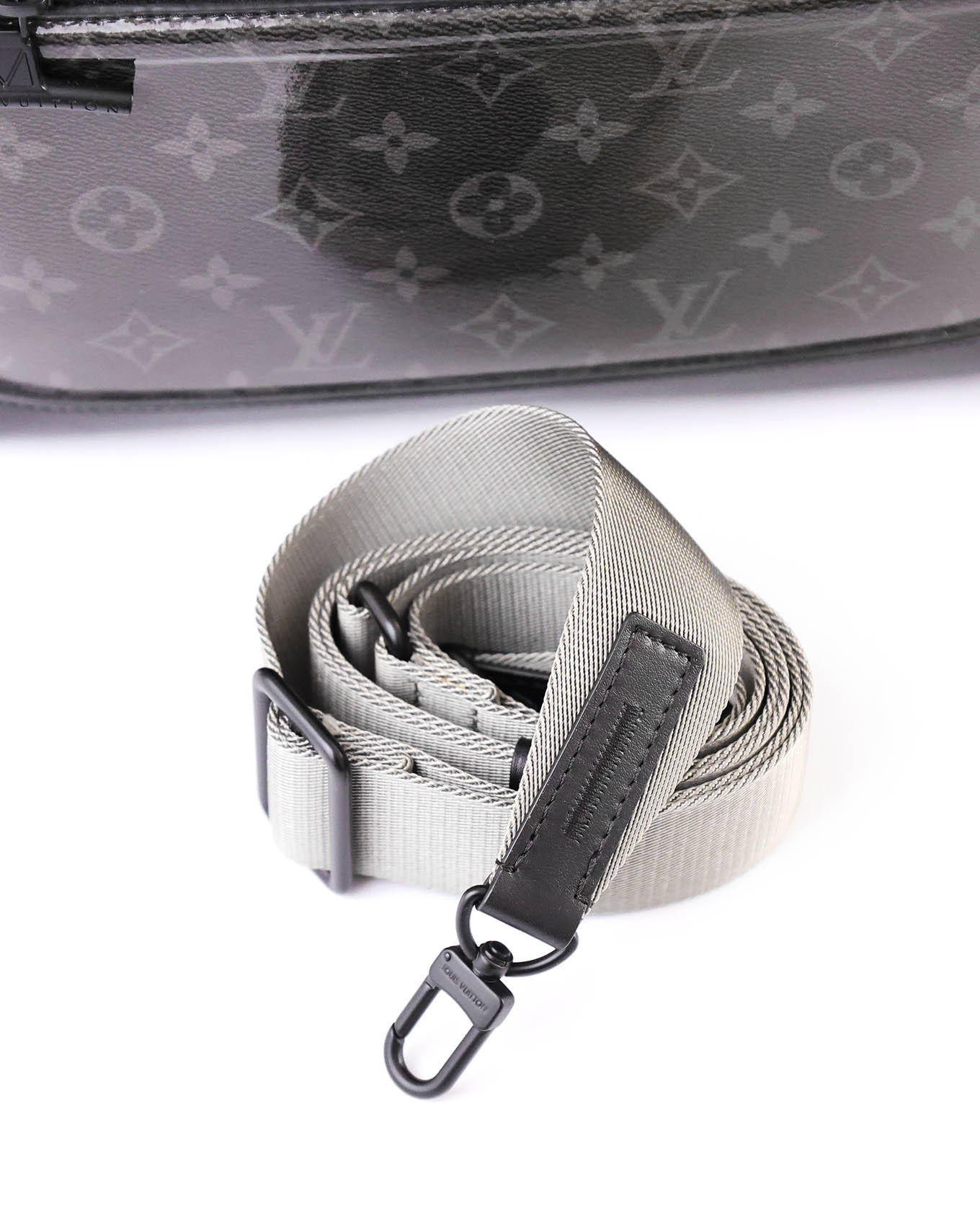 Louis Vuitton FW18 Mens Runway Black Glaze Camera Bag Sample