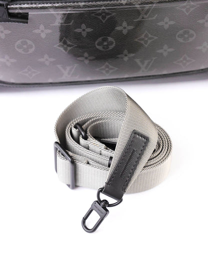 Louis Vuitton FW18 Mens Runway Black Glaze Camera Bag Sample