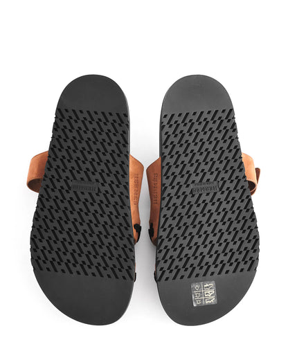 Hermès Chypre Brown Suede Leopard Design