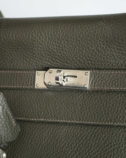 Hermès Kelly 50 Voyage Khaki Green Togo 2002