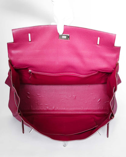 Hermès Kelly 50 Voyage Rubis Clémence 2010