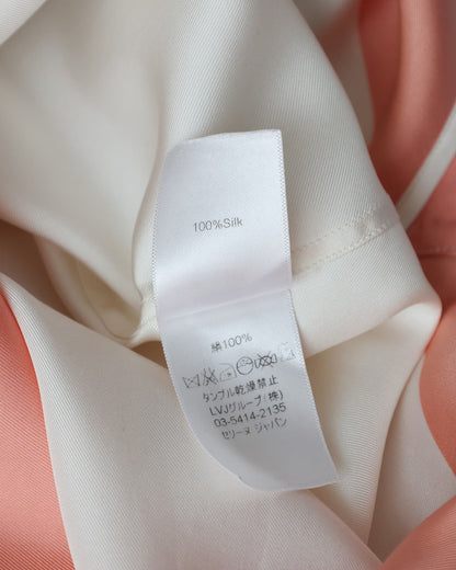 Céline by Phoebe Philo SS11 Oversized Colorblock Silk Shirt