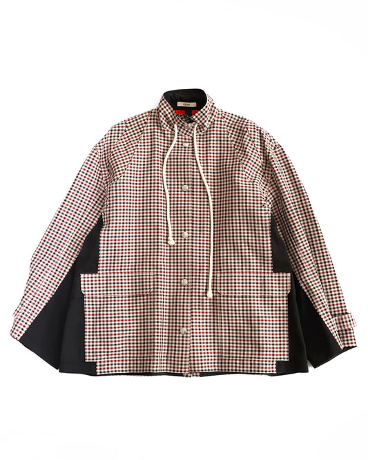 Old Céline by Phoebe Philo FW16 Checkered Mackintosh Jacket | 2 8S54 / 6908 | ELUXE STORE