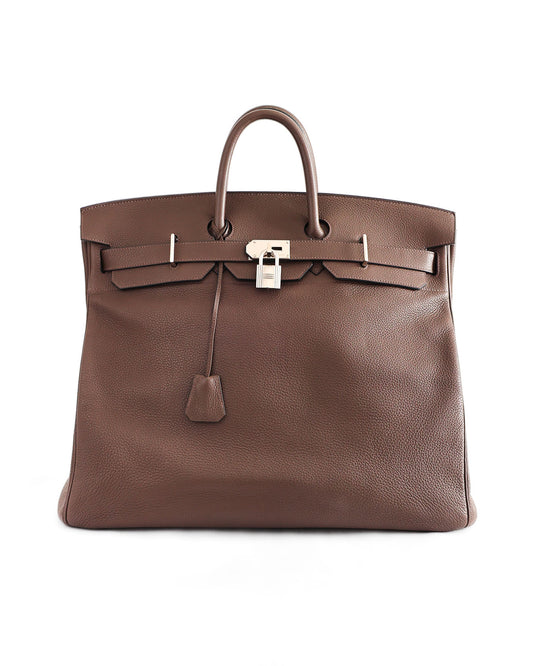 Hermès Birkin HAC Haut à Courroies 50 Brown Togo 2009 | ELUXE STORE